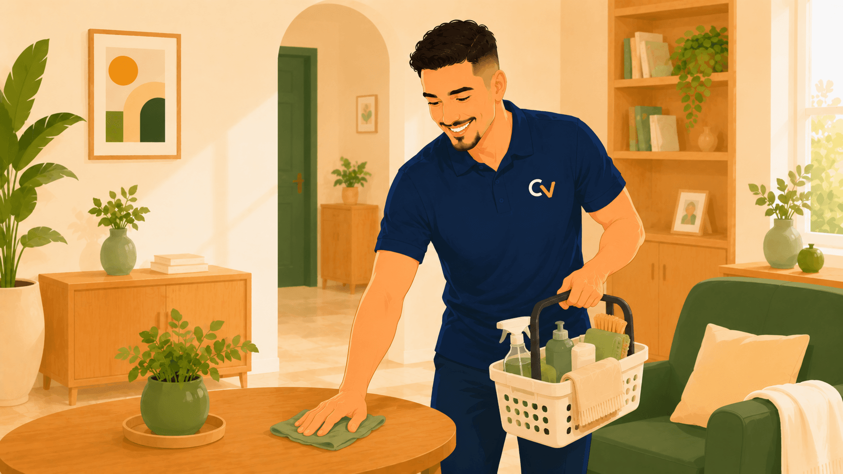 Organisation du quotidien à domicile par Compagnie Vitalité